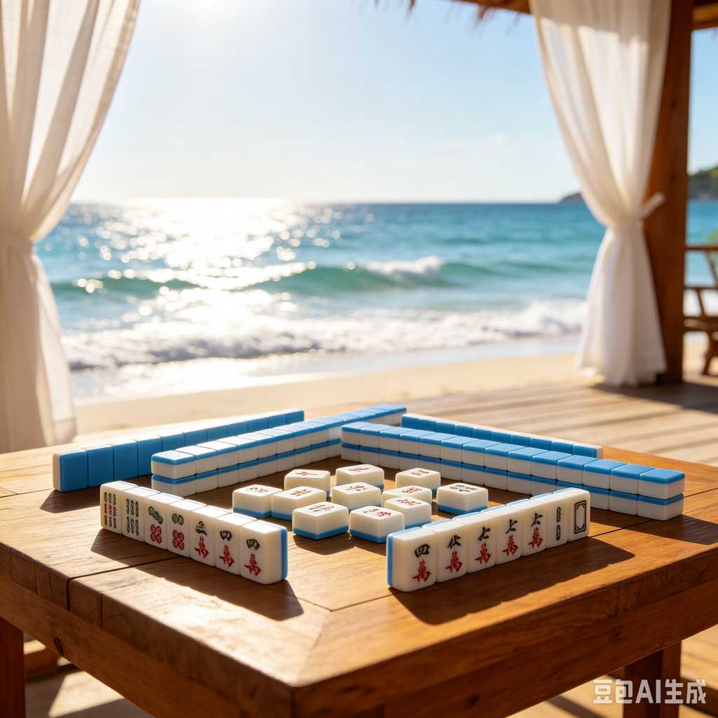 decorative mahjong tiles set