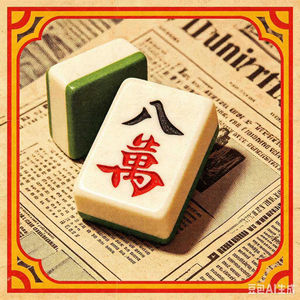 fine carving mahjong set