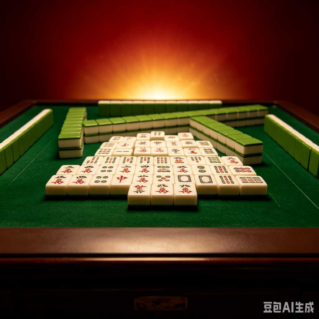 custom logo printed mahjong tiles