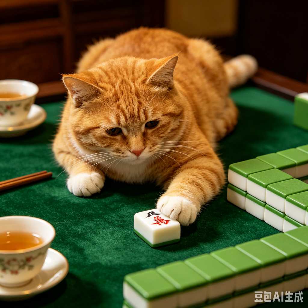 modern text mahjong tiles